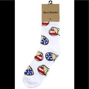 NWT 40s & Shorties “Freedom Bikini” Socks